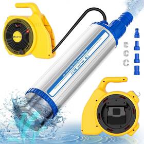 Dinftin 027685453365 Water Transfer Pump Compatible For Dewalt 20v Battery Not Yellow