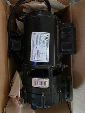 K55mykys-9845 Dolphin Amp Master Mda 7500/6500 Water Pump 1/3 Hp 1725 Rpm New In Box