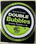 Double Bubble 2 Packs Of Bubbles Dual Air Pumps New And Seal 029326950110