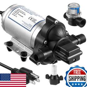 B0cc8zjngb Dreyoo Water Pressure Diaphragm Pump Industrial 115v 4 Gpm 45 Psi Self Priming