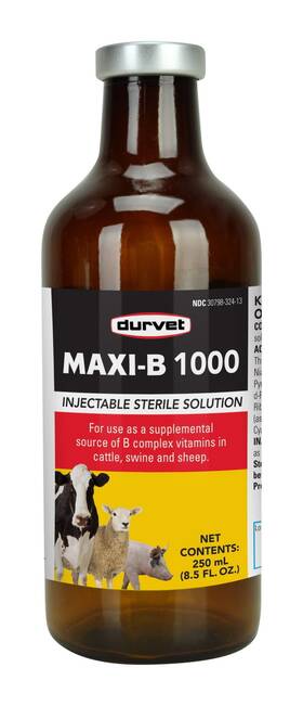 002-2279 Durvet Maxi B 1000 100 Ml 7vve