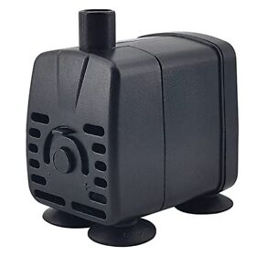 Emosn Small Submersible Water Pump 80gph Mini Aquarium