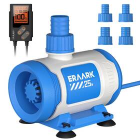 Eraark 793451338579 650gph Submersible Water Pump 25w Ultra Quiet Small Fountain With Contro