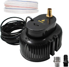 Fastest Electric Swimming Pool Winter Cover Drain Pump 850gph 110v With 16foot Hose