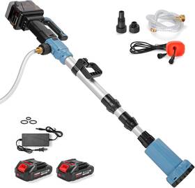 Fidisp 027685943842 Cordless Stick Water Transfer Pump 20v 1/5hp 740gph Battery Powered Blue