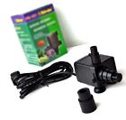 Finnex Shiruba Nano Pump Ph 101 40 Gph Great Breeder Box Small Aquariums Adapter 4715427322012