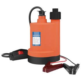 Fx701-orange Flowpac Water Pump Submersible Dc 12v Sump 1500 Gph Utility Orange