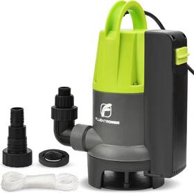 Fsp9002dw Fluentpower 3/4hp Submersible Sump Pump 3700gph Green Black And Grey