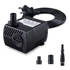 80gph4w Fountain Pump 300l H Submersible Water Durable Outdoor