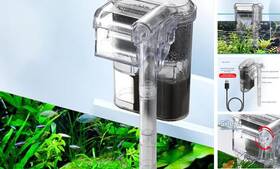 Y4qupyrqyvr5bpepdwhfza0n Gaderth Aquarium Filter Mini Quiet Usb Waterfall Fish Tank Adjustable Water