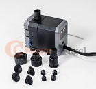 Gph Waterfall Pump Adjustable Pond Fountain Filter Inline Koi 160 Submersible