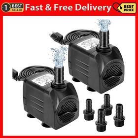 Growneer 313098246268 2 Packs 550gph Submersible Pump 30w Ultra Quiet Fountain Water