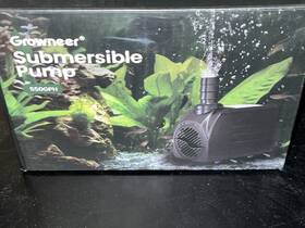 Smi-550 Growneer Submersible Water Pump 550 Gph 110v Max Head 2.2m