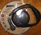 74572 Hagen Design 65lbs 16ft Medium Retractable Tape Avenue Leash Black