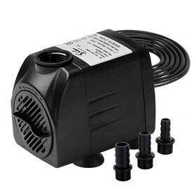 1087l Healsmart 198401013511 290 Gph Water Table Pump 1087l/h 21w With 3 Nozzles Ultra Quiet Fountain