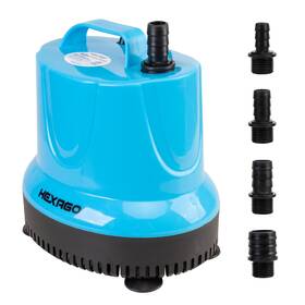 11ft.high Hexago 810058284594 800gph Water Fountain Pump Sump With 100w Lift For Outdoor P