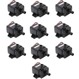 H1-hbb0077-10 Hibctr 10-pack 12v Brushless Water Pump 240l/h 3m Lift 4.2w Ultra-quiet Submersible