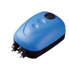 Hp-6000 Cnz New Aquarium Air Pump Outlet Up To 651046602750