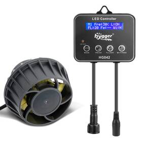 Hygger B0bhnrzwdz 3400 Gph Aquarium Inverter Wavemaker Pump Led Controller Dc 24v 18w