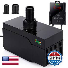 B0dfm56wld Hygger 2380gph Aquarium Water Pump Intelligent Controllerdc 24v Ultra Quiet