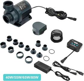 Hg-915-8000 Hygger 65 Watts 24 Volts Aquarium Dc Water Pump For Salt Or Fresh 2120gph