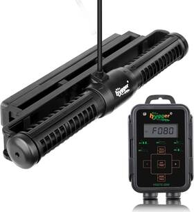 Hg070-25 Hygger Aquarium Wave Maker - Adjustable Cross Flow Pump With Led Display Controller