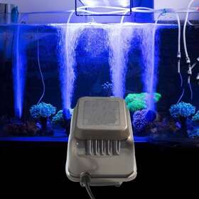 023113 Intbuying Aquarium Oxygen Pump Pond Air Siffusion Fish Tank Aeration 110v 80w