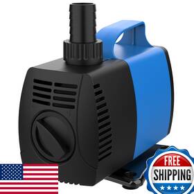 B07751j3j7 Jajale 713 Gph Amphibious Submersible And Inline Water Pump - For Aquarium Pond