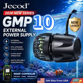 Jebao Gmp10 Gmp-10 Wifi Bluetooth Wave Maker Pump Ota Upgrade Reef Aquarium 5th Gen
