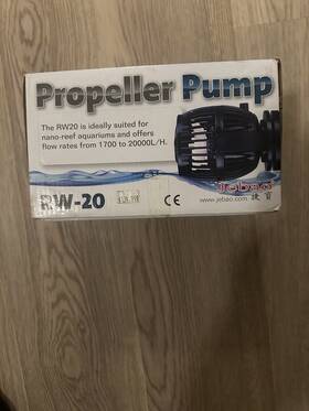 1700-20000 Jebao Rw-20 Propeller Wave Maker Pump L/h All Water Types
