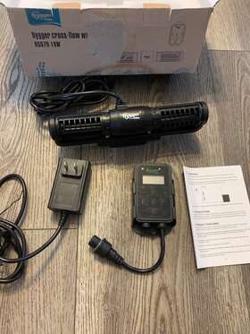 Scp-120m Jebao Scp Wifi Sine Cross Flow Pump Wave Maker With Controller D2