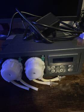 Jecod 704119287979 Auto Dosing Pump Dp-2 Automatic Doser Marine Reef Aquarium Fish Tank Used