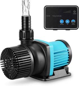 Jerepet 445029768761 1250gph Aquarium 24v Dc Water Pump With Controller Submersible And Inline Retur