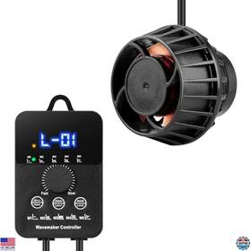 B0cxt626rq Jerepet 2100gph Aquarium Wave Maker With Controller And Led For 50-100 Gallon Tank
