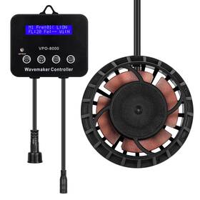 Vpo-8000 Jerepet 2100gph Aquarium Wave Maker With Controller Mini Dc 24v 12w Powerhead Ma