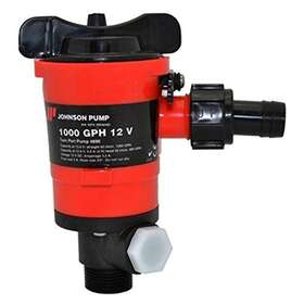 Johnson Pump 073297162652 1 - Twin Port 1000 Gph Livewell Aerating 12v