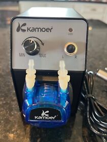 Kamoer 12v Dosing Pump 210ml Min Kcp Pro2 Water Pump Variable Speed New Open Box