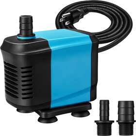 Kedsum 445030481468 Water Pump Pond Aquarium Fish Tank Fountain Hydroponic Salt Vertical Silent