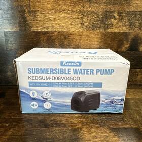 Kedsum-d08v045cd Kedsum 330gph Submersible Pump Ultra Quiet Water Aquarium D08v045cd New
