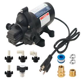 Kencit B0bywcrghn T33 Automatic On-demand Diaphragm Pump 115vac 4.0gpm 45psi Industrial
