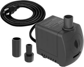 Knifel 313052135157 Submersible Pump 150gph 550 L/h 9.5w Ultra Quiet With Dry Burning Protection 4