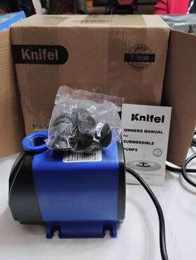 Sl-4000 Knifel 744759222879 Submersible Pump 1056gph Ultra Quiet With Dry Burning Protection 9.8ft Cord
