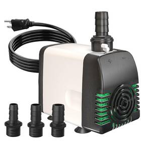 880at Knifel Submersible Water Pump - 880gph 45w Pond Pumps Ultra-quiet With Auto Shut-off