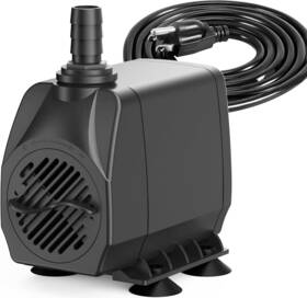 At-660 Knifel Submersible Pump 660gph With Auto-shut-off 8.2ft High Lift For Fountains