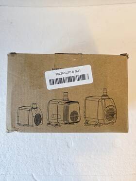 Sl-707 Knifel Submersible Water Pump - 880gph 45w Auto Shut-off And Adjustable Flow Rate