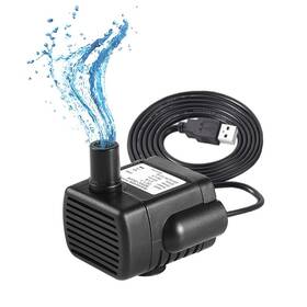 3274236-pump-180lh Ledgle Mini Usb Fountain Pump Compact Submersible Pumps Efficient 5v Water For