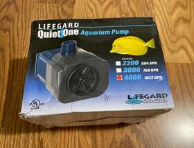 R440104 Lifegard Aquatics Quiet One 4000 Aquarium Water Pump 1022 Gph #