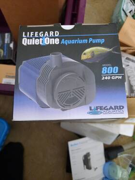 Lg-arp440101 Lifegard Aquatics Quiet One 800 Pro Series Pump 240 Gph 115v