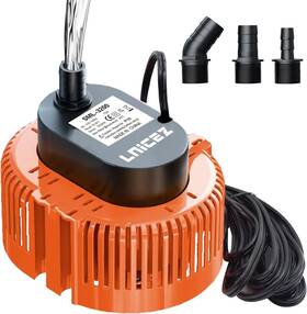 Llw199011 Lnicez 16.5ft Power Cable 850gph Submersible Pump 75w Ultra Quiet Fountain Water Pum