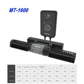 Mt-1600 Magtool Aquarium Dc Gyre Wave Maker Adjustable Cross Flow With Sine Tech